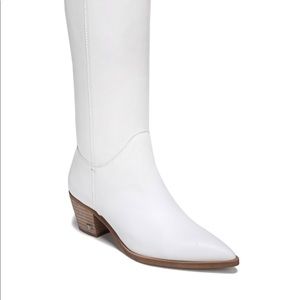 Sam Edelman Rowena white boot 8.5